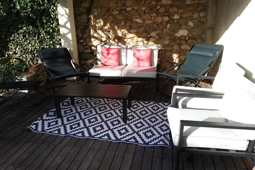 Maison De Maitre 230M² En Plein Coeur Du Village Camps-la-Source 외부 사진