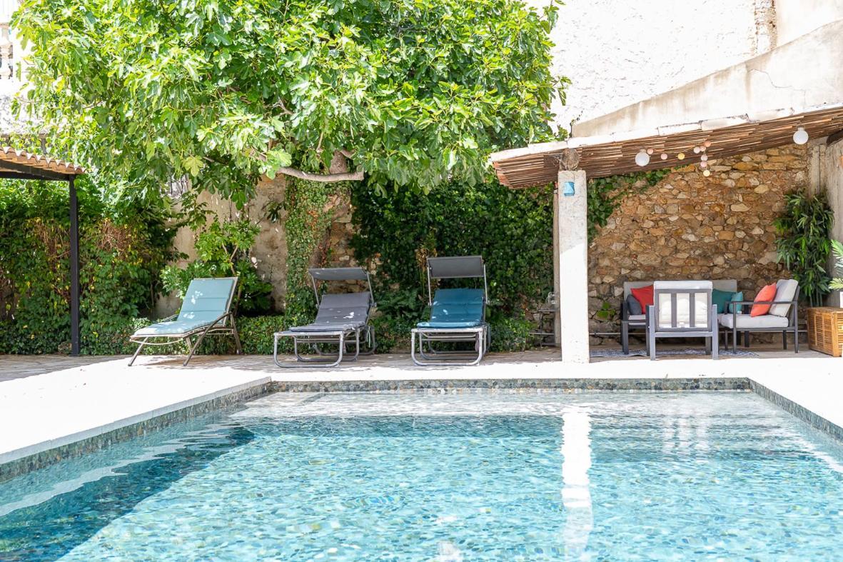 Maison De Maitre 230M² En Plein Coeur Du Village Camps-la-Source 외부 사진